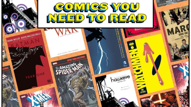 Iconic Comic Books You Need To Read.