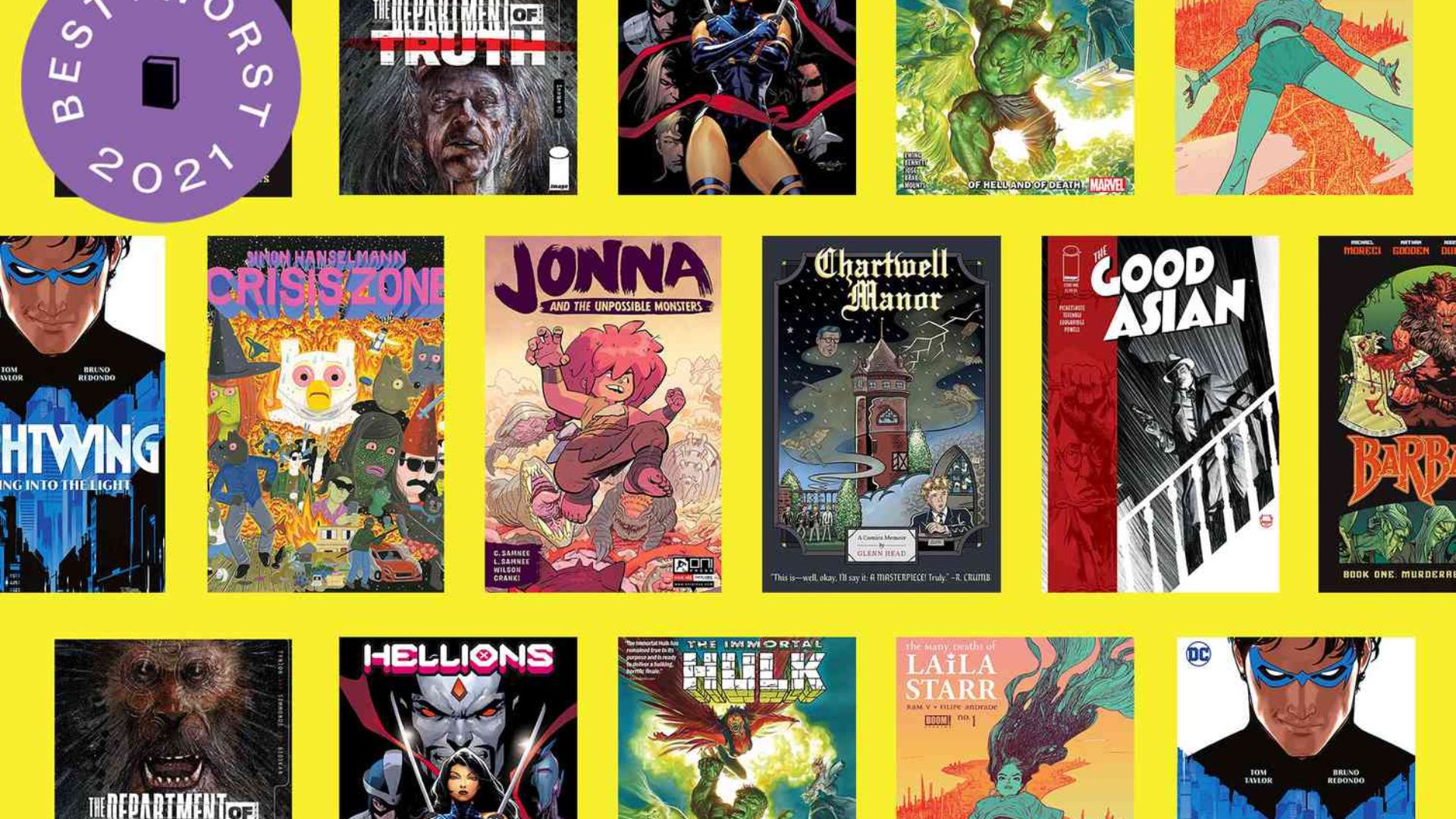 Top Comic Books This Year